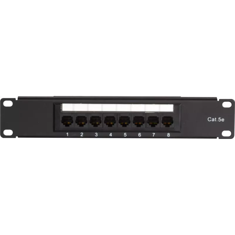 DSIT DS-10Patch5-8UTP 10 colių 8 prievadų UTP CAT 5e skydelis