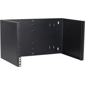 DSIT 6U 19 inch sieninis fiksuotas rėmas, 300mm gylio, juodas (DS-WMB6-M)