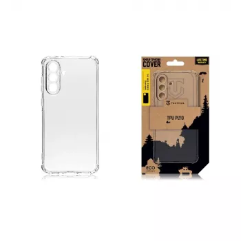 Tactical Plyo apsauginis dangtelis Samsung Galaxy A56 5G - permatomas TPU ir PC, karinės klasės apsauga nuo kritimo