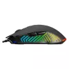 Rampage Spear V2 laidinė žaidimų pelė 12800 DPI optinė RGB juoda