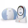 Alecto DBX-85 ECO DECT belaidis garso kūdikio monitorius su Full ECO režimu, dvipusiu ryšiu, naktine šviesa, lopšinėmis, temperatūros rodymu, vibracijos įspėjimu, mėlynas