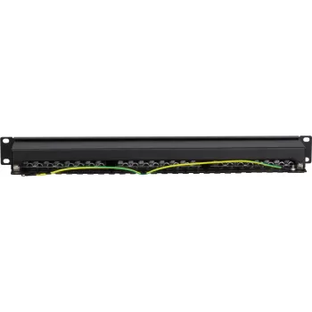 DS-IT CAT 5e FTP 24 prievadų 19 colių stovo montavimo skydelis