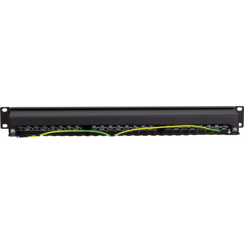DS-IT CAT 5e FTP 24 prievadų 19 colių stovo montavimo skydelis