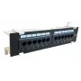 DS-IT CAT 6 sieninis skydelis, 12 prievadų UTP (DS-Patch6-12UTP-WM)
