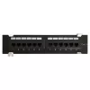 DS-IT CAT 6 sieninis skydelis, 12 prievadų UTP (DS-Patch6-12UTP-WM)