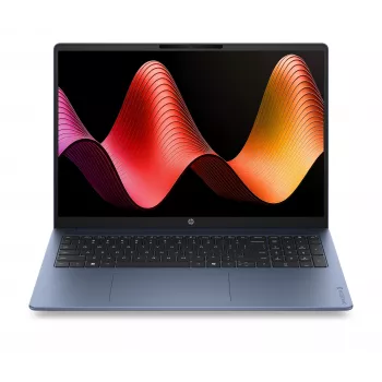 HP OmniBook 3 16 colių 2K OLED nešiojamas kompiuteris - AMD Ryzen 7 250, 16GB RAM, 512GB SSD, be OS, tamsiai mėlynas