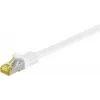 DSIT Cat.7 S/FTP (PiMF) RJ45 jungiamasis kabelis, baltas, 1,50 m