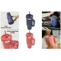 Contigo Thermalock Streeterville gertuvės puodelis su šiaudeliu 1,2 L indigo