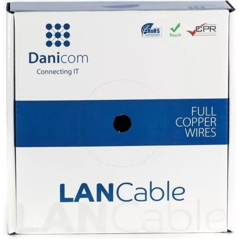 DSIT DANICOM CAT6 FTP 50m PVC Fca tinklo kabelis
