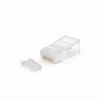 DSIT UTP RJ45 CAT6 tinklo kištukas lanksčiems kabeliams - 10 vnt.