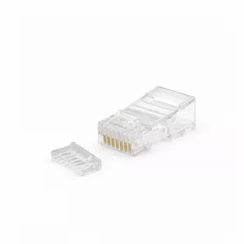 DSIT UTP RJ45 CAT6 tinklo kištukas lanksčiems kabeliams - 10 vnt.