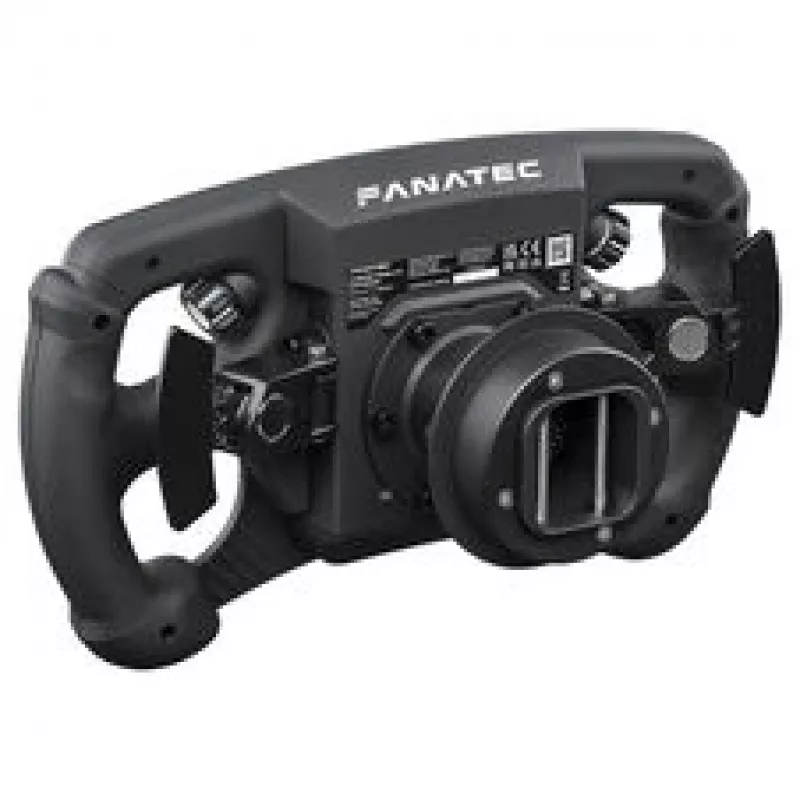 Fanatec ClubSport Formula V3 vairas, 290 mm, 2,7 colio OLED ekranas, RGB RevLED, magnetiniai perjungikliai, anglies pluoštas, Alcantara, juodas