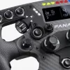 Fanatec ClubSport Formula V3 vairas, 290 mm, 2,7 colio OLED ekranas, RGB RevLED, magnetiniai perjungikliai, anglies pluoštas, Alcantara, juodas