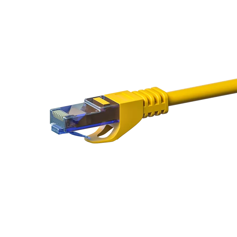 DSIT CAT6a Ethernet Patch Cable 100% Vario U/UTP 5m Geltona DC-U6A7-050