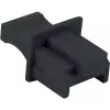 DSIT RJ45 prievadų dangteliai, 10 vnt., juodi