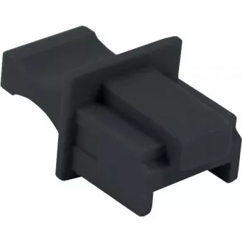 DSIT RJ45 prievadų dangteliai, 10 vnt., juodi