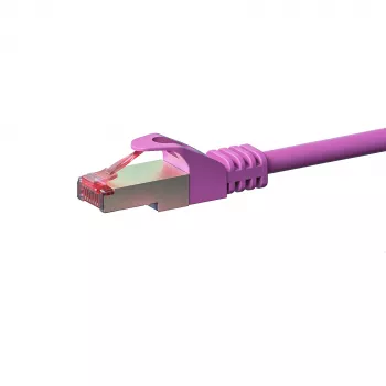 DSIT CAT 6 S/FTP LSOH tinklo instaliacinis kabelis 50 m rožinis