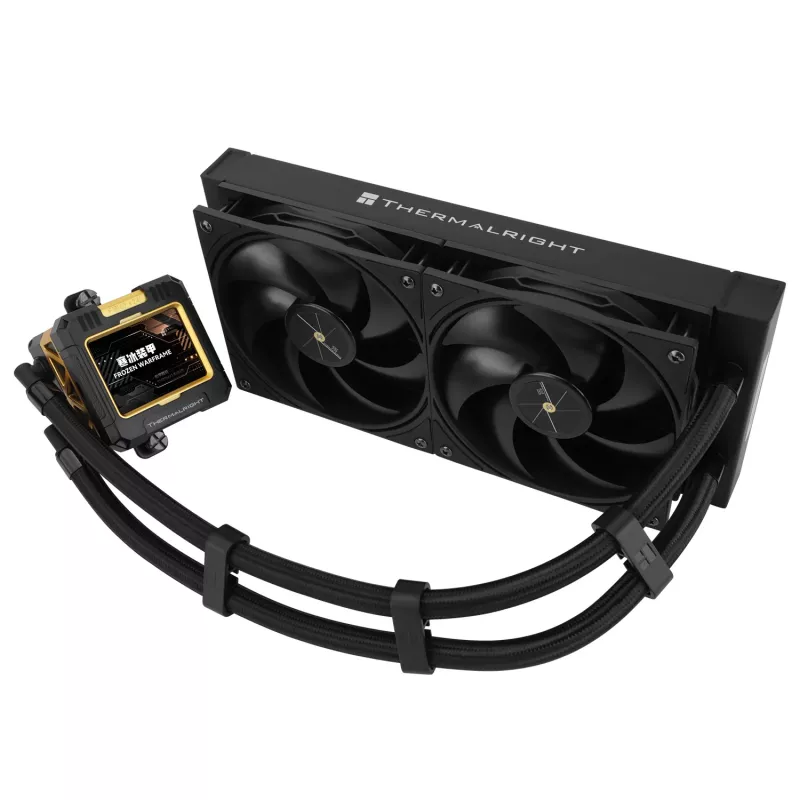 Thermalright Frozen Warframe 240 Black AIO skysčių aušinimo CPU aušintuvas, 240 mm