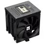 Thermalright Burst Assassin 120 Vision Black ARGB procesoriaus aušintuvas su TFT-LCD ekranu, 6 šilumos vamzdeliais, 220W TDP, 120mm PWM ventiliatoriumi, Intel LGA1700/1200/115X/2011/2066, AMD AM5/AM4