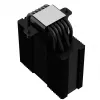 Thermalright Burst Assassin 120 Vision Black ARGB procesoriaus aušintuvas su TFT-LCD ekranu, 6 šilumos vamzdeliais, 220W TDP, 120mm PWM ventiliatoriumi, Intel LGA1700/1200/115X/2011/2066, AMD AM5/AM4