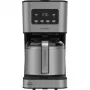 Cecotec Coffee 66 Drop & Thermo Time lašininis kavos virimo aparatas, 1,2 l termosas, 950 W, nerūdijantis plienas/juoda