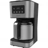 Cecotec Coffee 66 Drop & Thermo Time lašininis kavos virimo aparatas, 1,2 l termosas, 950 W, nerūdijantis plienas/juoda
