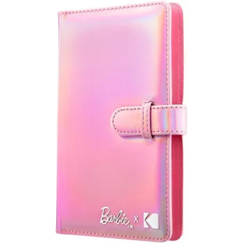 Kodak x Barbie mini nuotraukų albumas 96 nuotraukoms 2x3 inch, 16 puslapių, rožinės spalvos (RODB2X3AC)