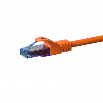 DSIT CAT6a U/UTP 15 m tinklo kabelis, 100% varis, oranžinis