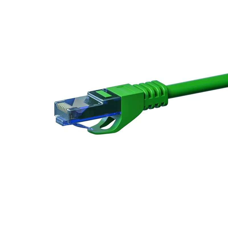 DSIT CAT6a U/UTP tinklo kabelis, 100% varis, 30 m, žalias