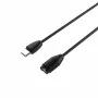 FIXED USB-C į Garmin įkrovimo laidas 2m juodas - Forerunner Fenix Venu Vivoactive Instinct