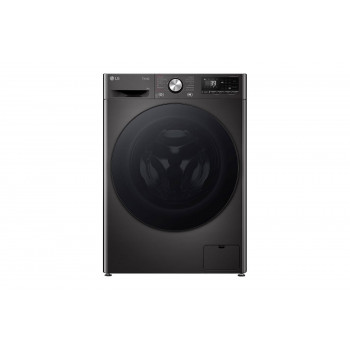 LG F2V7SLIM9B Slim-Fit 9 kg skalbimo mašina su AI DD ir Steam – balta