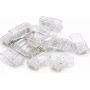 DSIT DANICOM UTP RJ45 CAT6 prakišamasis tinklo kištukas lanksčiems kabeliams - 10 vnt. (DC-RJ45-UTP6-PT-10PCE)