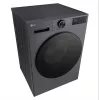 LG F4WX709YB 9 kg priekinio pakrovimo skalbimo mašina su AI DD™, Steam™, Wi-Fi, grafito spalvos