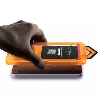 SPIGEN AlignMaster GLAS.tR Slim AC 2 vnt. grūdinto stiklo ekrano apsauga, skirta OnePlus 15 - permatoma