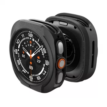 Spigen Liquid Air dėklas, skirtas Samsung Galaxy Watch Ultra 2 2026 (47mm) - matinė juoda
