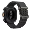Spigen Liquid Air dėklas, skirtas Samsung Galaxy Watch Ultra 2 2026 (47mm) - matinė juoda