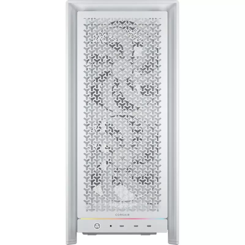 CORSAIR FRAME 5000D WORKSTATION modulinis Mid-Tower kompiuterio korpusas, E-ATX, 2x 200 mm + 1x 140 mm ventiliatoriai, baltos spalvos (CC-9011331-WW)
