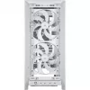 CORSAIR FRAME 5000D WORKSTATION modulinis Mid-Tower kompiuterio korpusas, E-ATX, 2x 200 mm + 1x 140 mm ventiliatoriai, baltos spalvos (CC-9011331-WW)