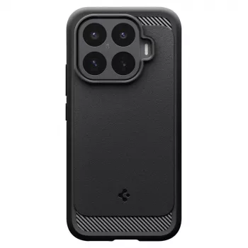 SPIGEN RUGGED ARMOR XIAOMI 13T/13T PRO matinės juodos spalvos dėklas