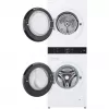 LG WashTower WT1210WWF 12kg skalbimo ir džiovinimo mašina su šilumos siurbliu, balta