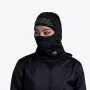BUFF DryFlx Pro balaclava - juoda, besiūlė, 4 krypčių tempimo, šiluminė, atšvaitais