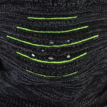 BUFF DryFlx Pro balaclava - juoda, besiūlė, 4 krypčių tempimo, šiluminė, atšvaitais