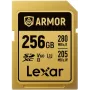 Lexar Professional ARMOR GOLD SDXC UHS-II atminties kortelė, 256 GB, V60 (LSDAMGL256G-RNNNG)