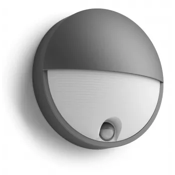 Philips lauko sieninis šviestuvas Capricorn 1x6,5W LED, antracitas, IP44