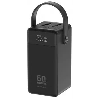 Powerbank GoGEN PB600002B 60000 mAh PD 100W juoda