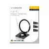 Vivanco VVTVANTSCIRCLE vidaus DVB-T2/DAB+ plokščia antena su 4G/5G filtru, juoda