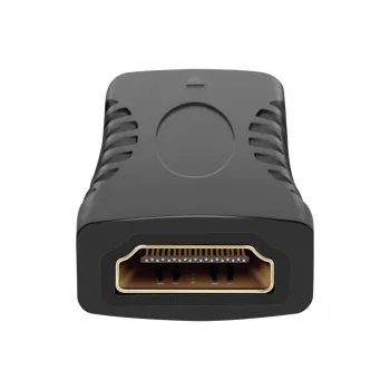 Vivanco VVVHDMIADFFG HDMI mova adapteris Moteris į Moterį 4K 60Hz 18Gbps juodos spalvos