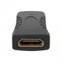 Vivanco VVVHDMIADFFG HDMI mova adapteris Moteris į Moterį 4K 60Hz 18Gbps juodos spalvos