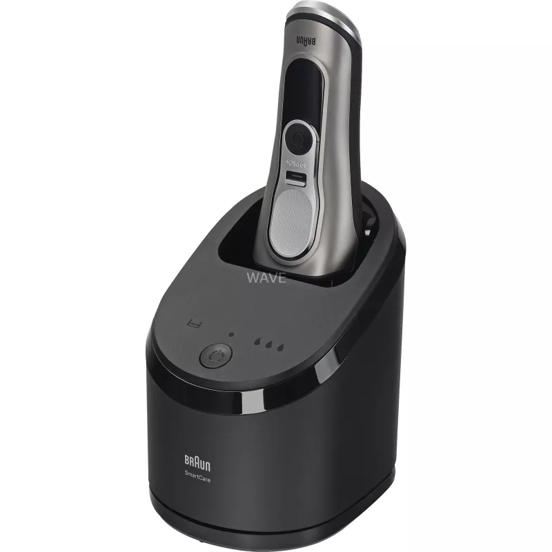 Braun Series 9 PRO+ 9665cc elektrinis skustuvas su SmartCare Center, grafitas/sidabras
