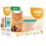 EUKANUBA IAMS DELIGHTS Land & Sea Collection in Gravy šlapias kačių maistas – 12x85g maišeliai (lašiša ir menkė, vištiena ir kalakutiena, ėriena ir raudonoji paprika)